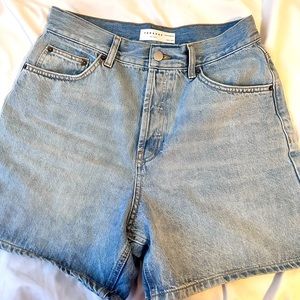 Top shop Jean shorts.